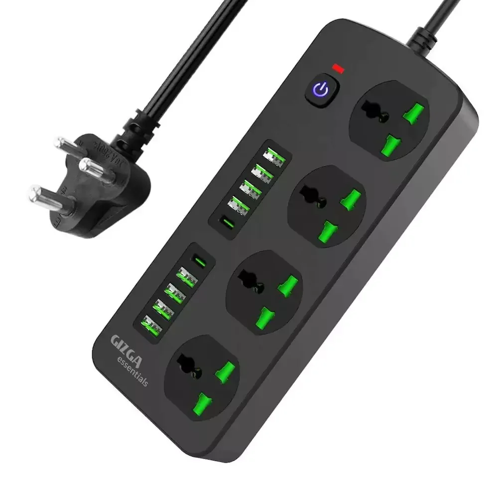 Power Extension with 8 USB Ports 2 PD 3000W