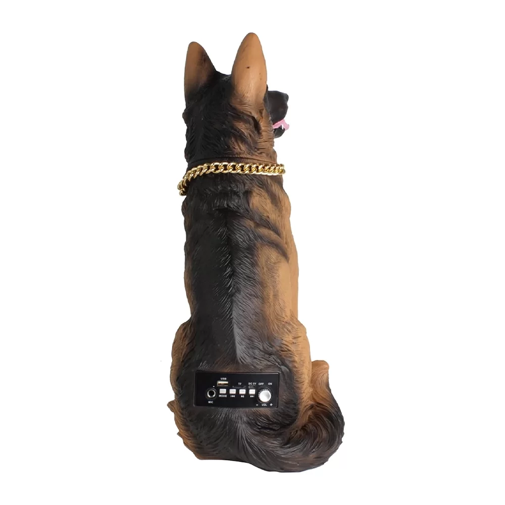 Large Size Full Body Dog Head Bluetooth Speaker CH-M211