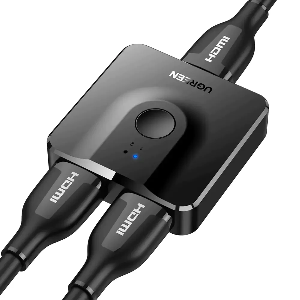 UGREEN 2-Port Bi-Directional HDMI Switcher