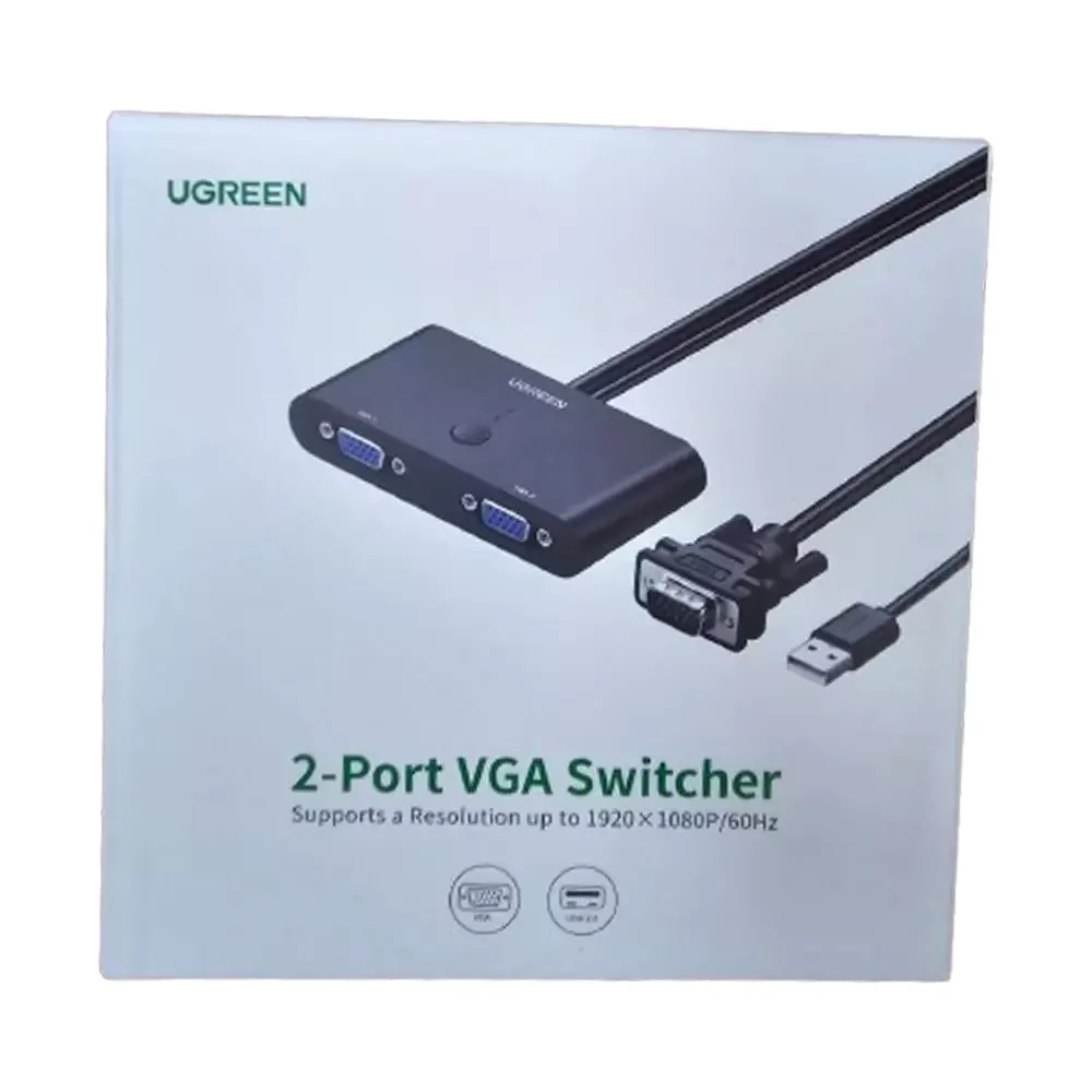 UGREEN 2-Port VGA Switcher