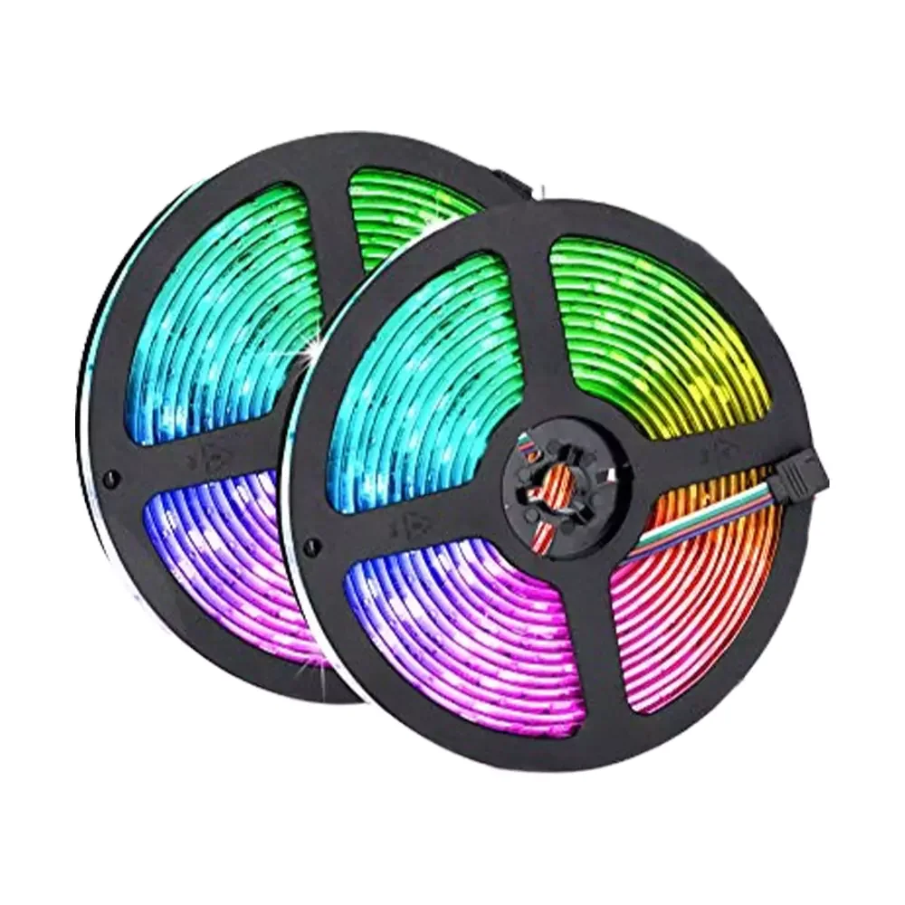 12V SMD 5050 Waterproof Safety RGB LED Strip Combo with Remote Control