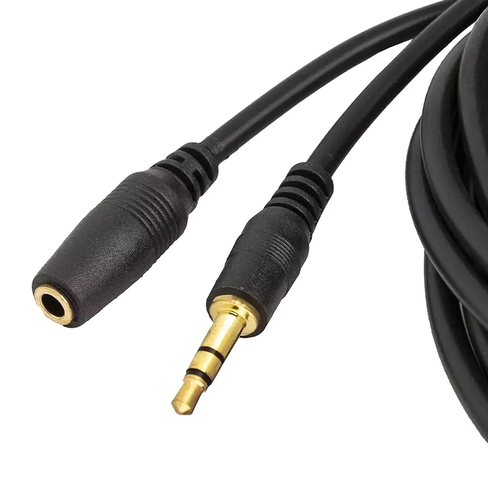 1.5M AUX 3.5 MF Jack Audio Stereo Earphone Extension Cable