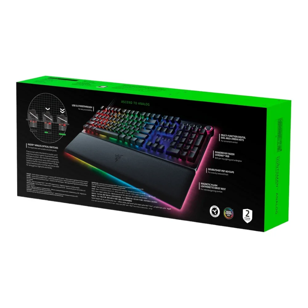 Razer Huntsman V2 Analog Optical Switch Keyboard (RZ03-03610300)