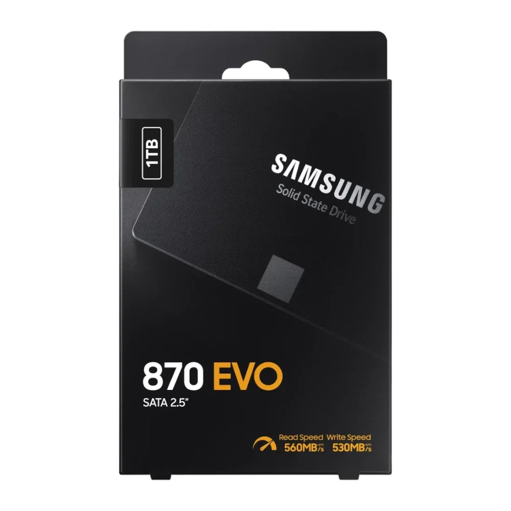 SAMSUNG 870 EVO 1TB 2.5 Inch SATA III Internal SSD (MZ-77E1T0BAM)