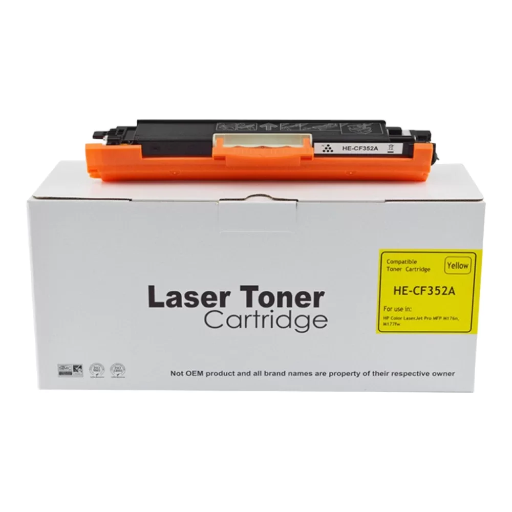HP Laserjet Pro MFP M176 Yellow CF352A Toner also for 130A