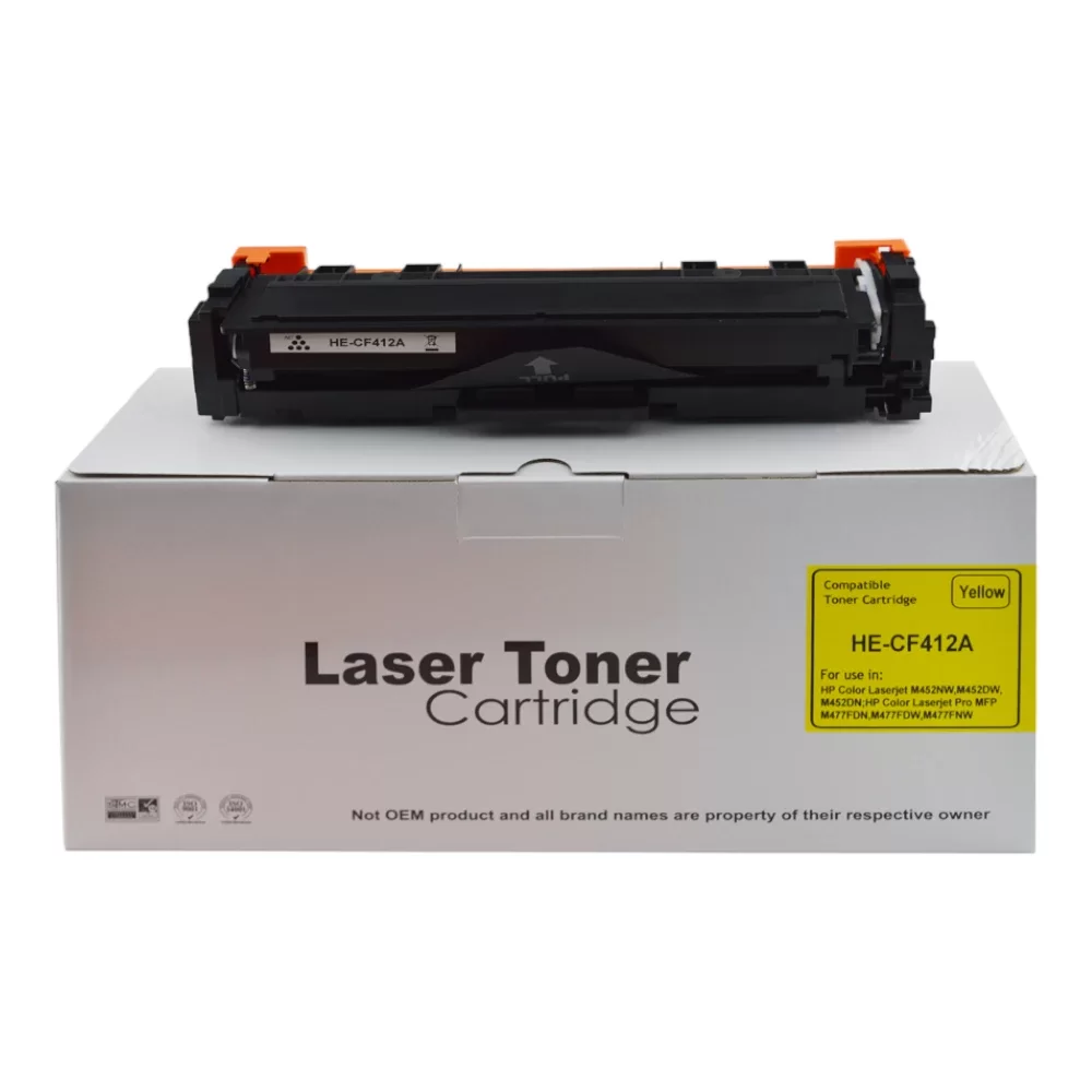 HP CF412A Yellow Std Yld Toner also for HP 412A