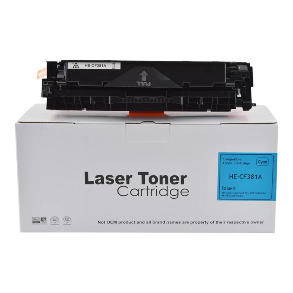 HP LJ Pro M476 CF381A  Cyan Toner also for 312A