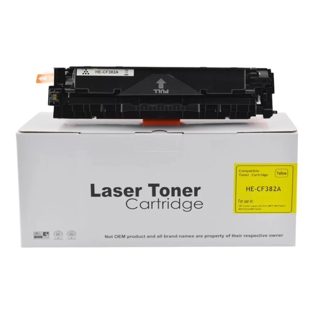 HP LJ Pro M476 CF382A  Yellow Toner also for 312A