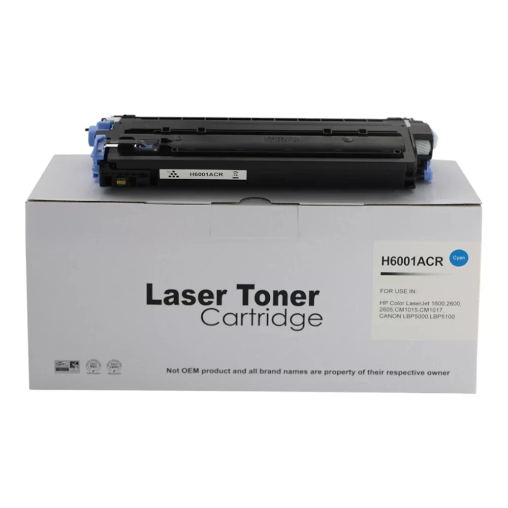 HP Laserjet 2600 Cyan Q6001A Toner also for Canon EP707C