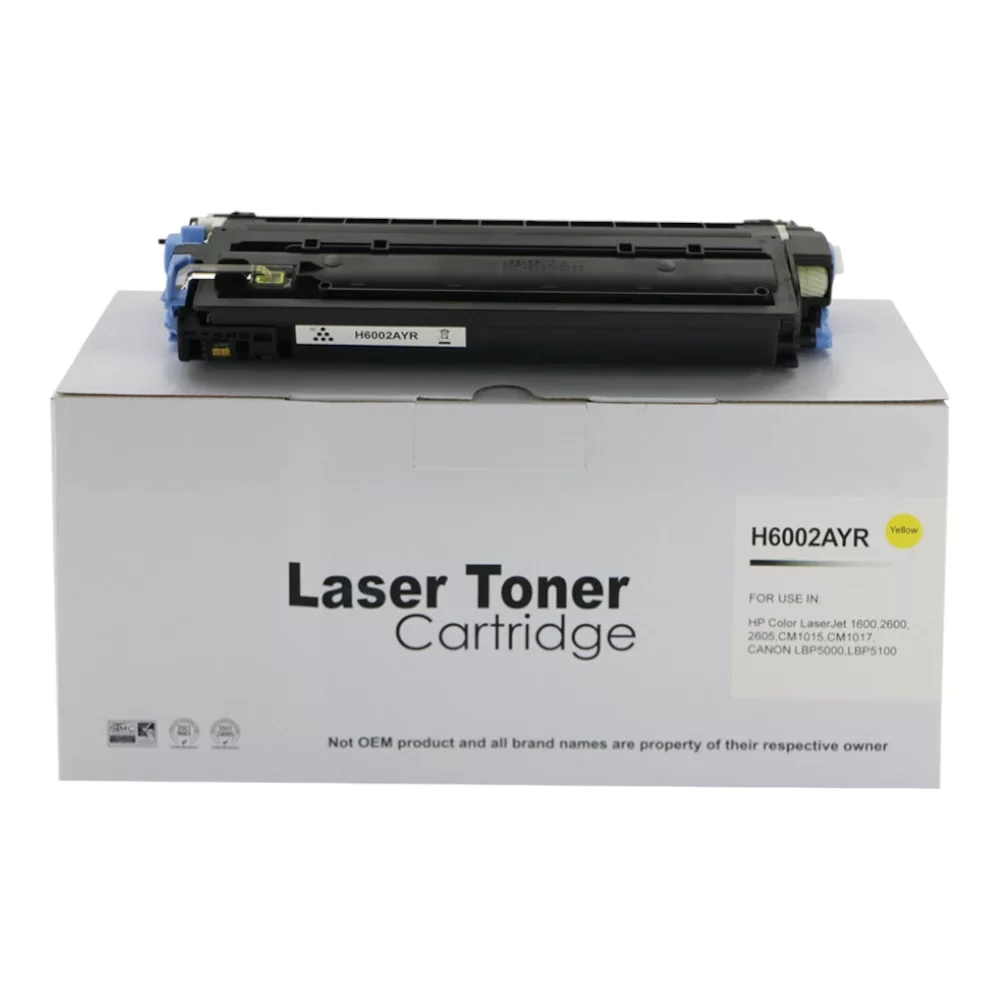 HP Laserjet 2600 Yellow Q6002A also for Canon EP707Y