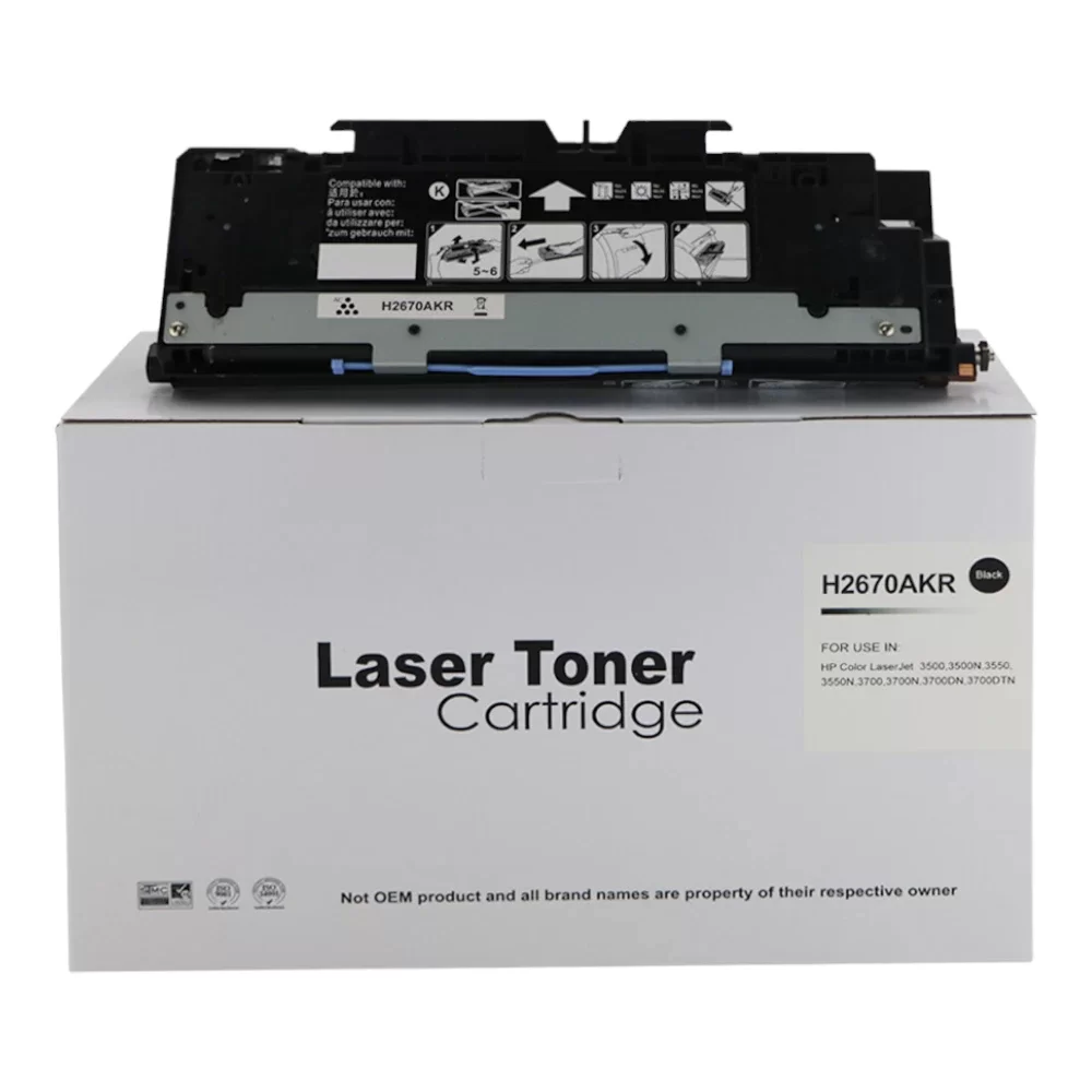 HP Laserjet 3500 Black Toner Q2670A also for Q2680A