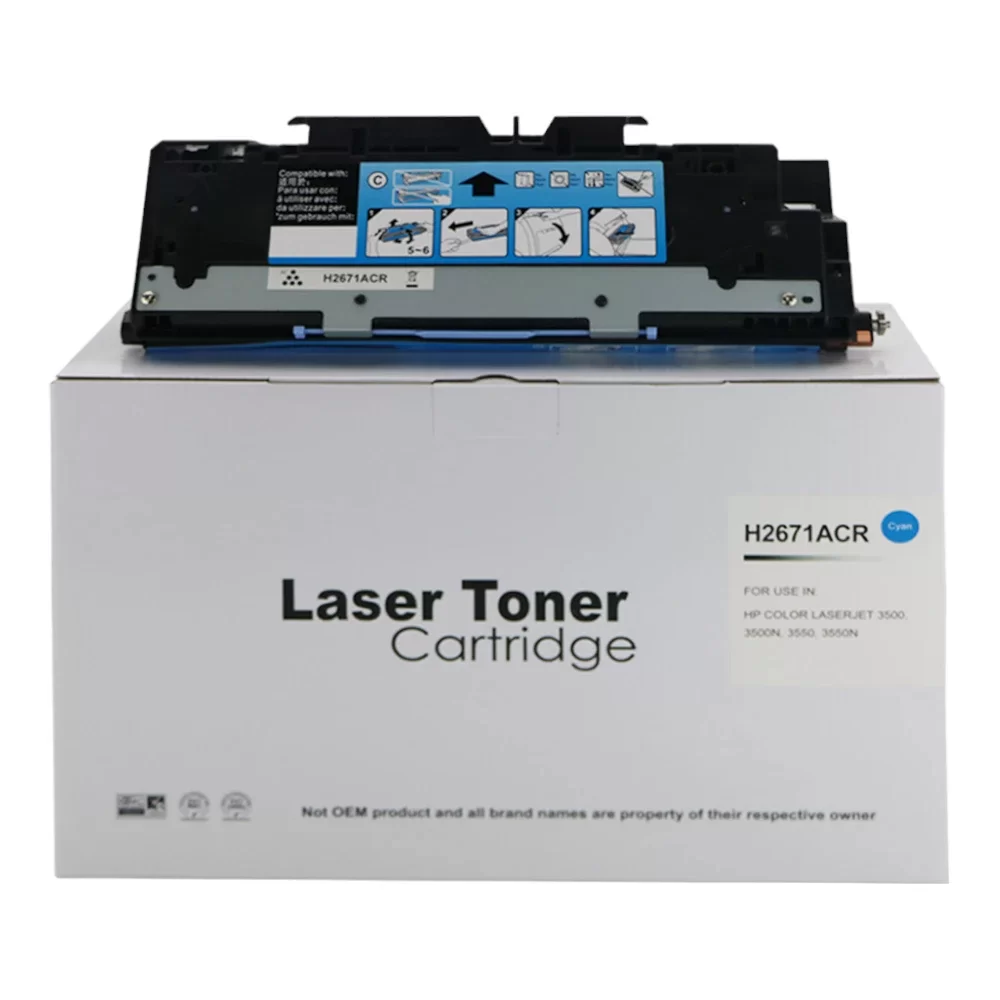 HP Laserjet 3500 Cyan Toner Ctg Q2671A