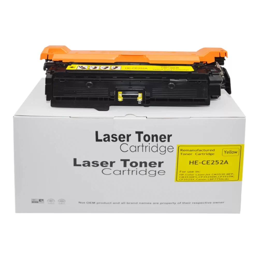 HP CP3525 CE252A Yellow Toner HP504A also for Canon 723Y