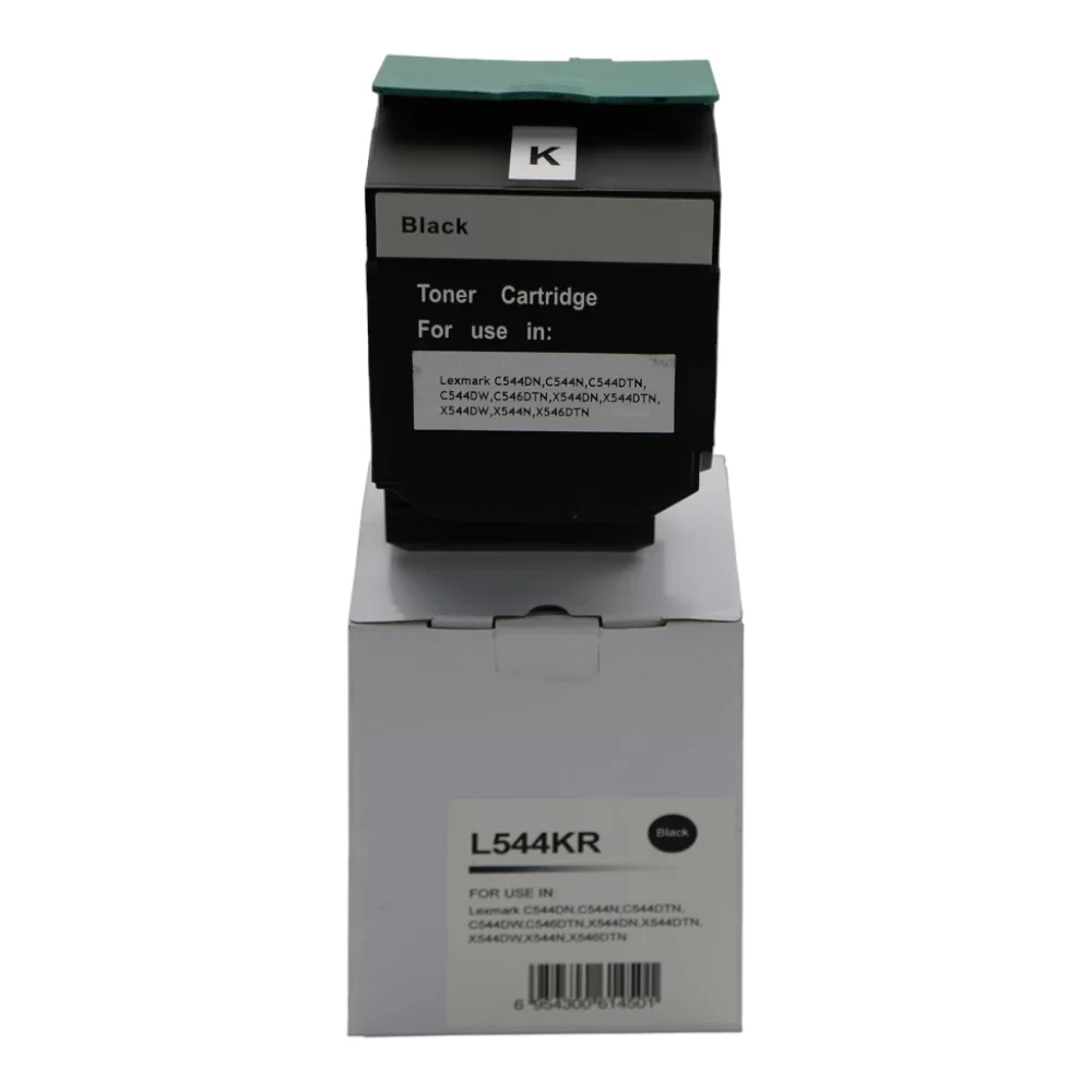 Lexmark C544 Hi Yld Black Toner  C544XIKG C544X2KG