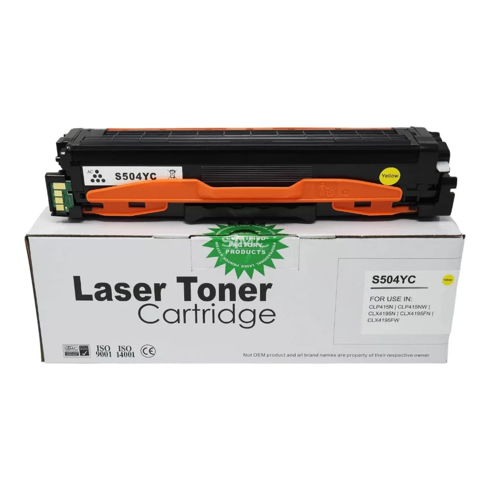 Samsung CLP415 Yellow Toner CLT-Y504S  HP SU502A