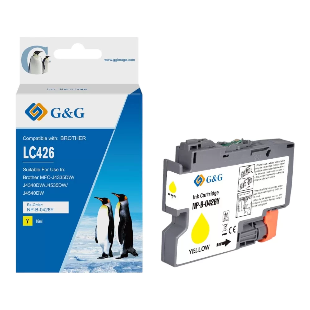 Brother LC426Y Yellow Ink Cartridge