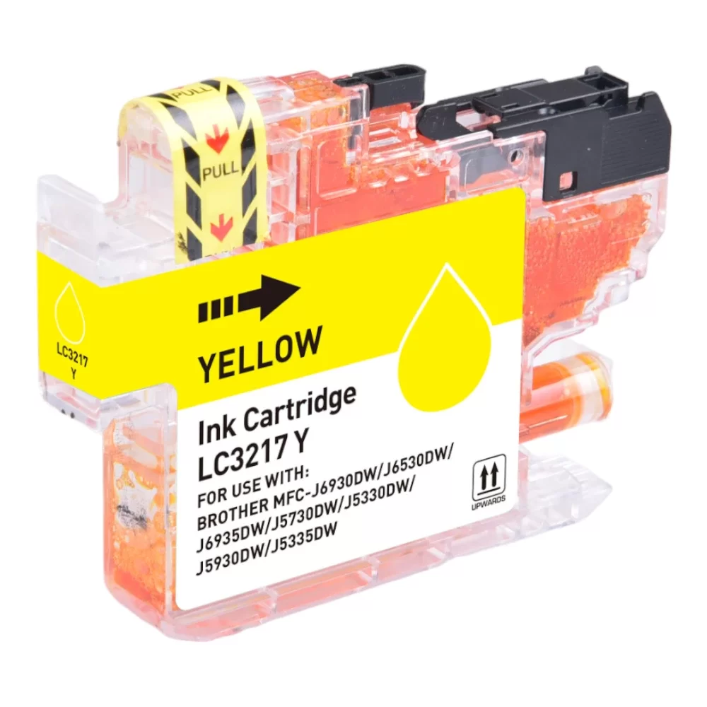 Brother LC3217Y Yellow Ink Ctg