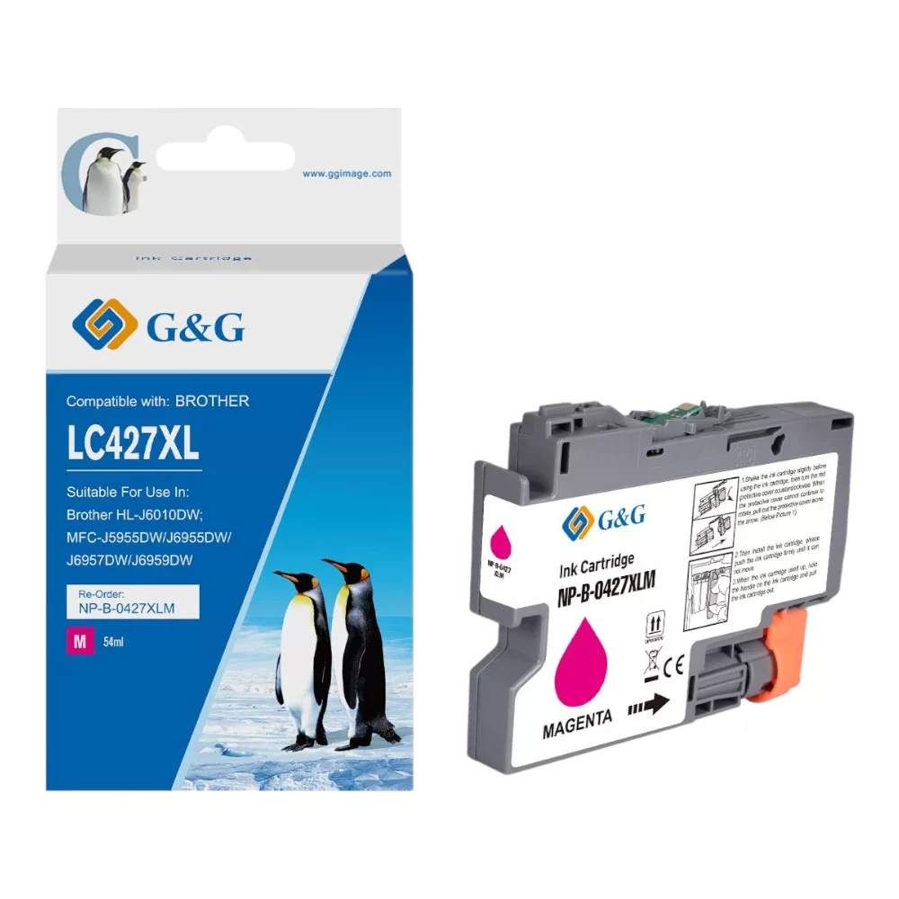 Brother LC427XLM High Capacity Magenta Ink Cartridge