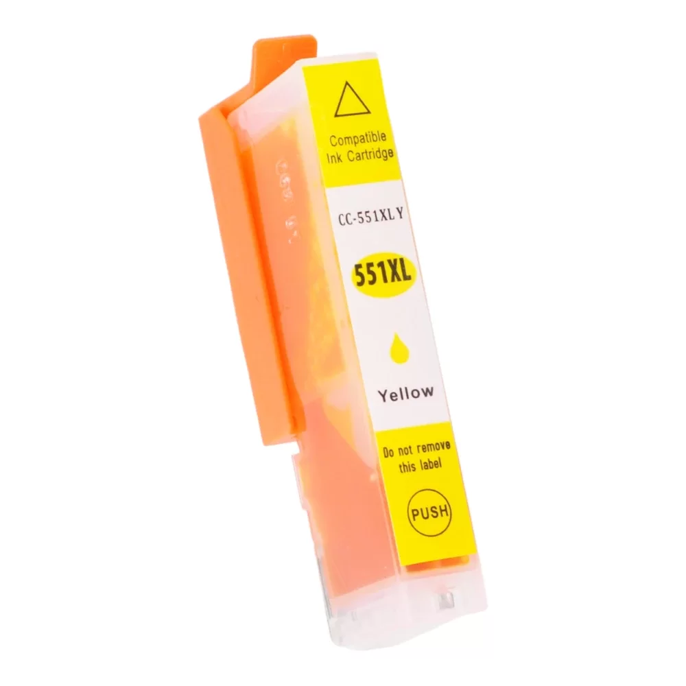 Compatible Canon IP7250 CLI-551 XLY Yellow Ink Cartridge [CC-551Y XL]