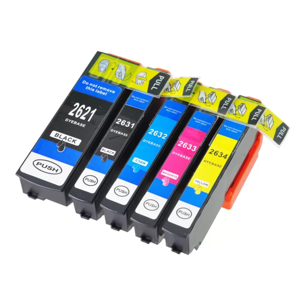 Epson 26XL T2636 High Cap Multipack of 5 Inks [E2621/T2631/2/3/4]