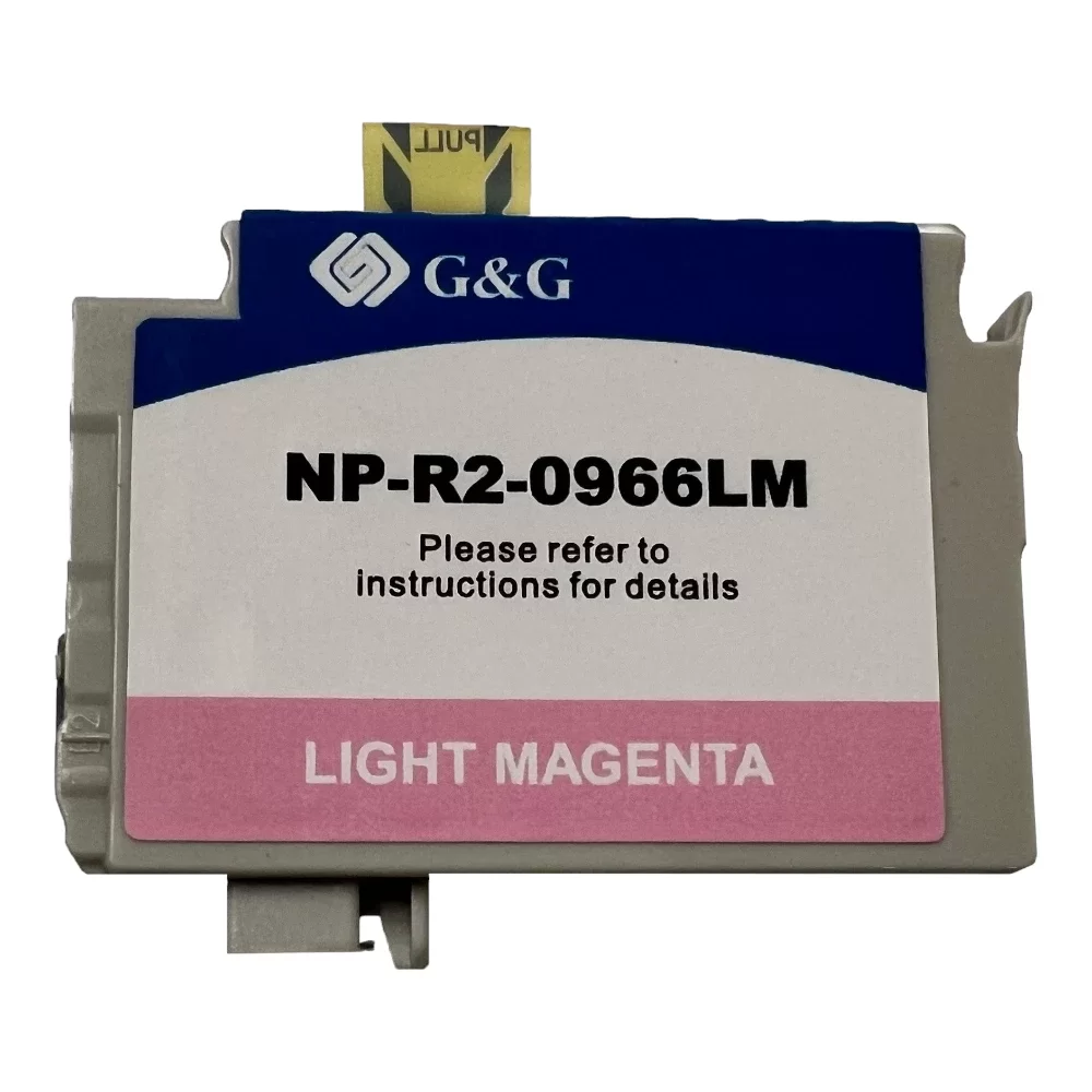 Epson G+G T0966 Light Magenta Ink Ctg C13T09664010