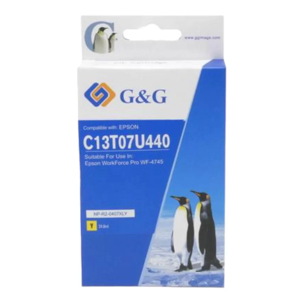 Epson G+G 407XL C13T07U340 Magenta Ink Ctg