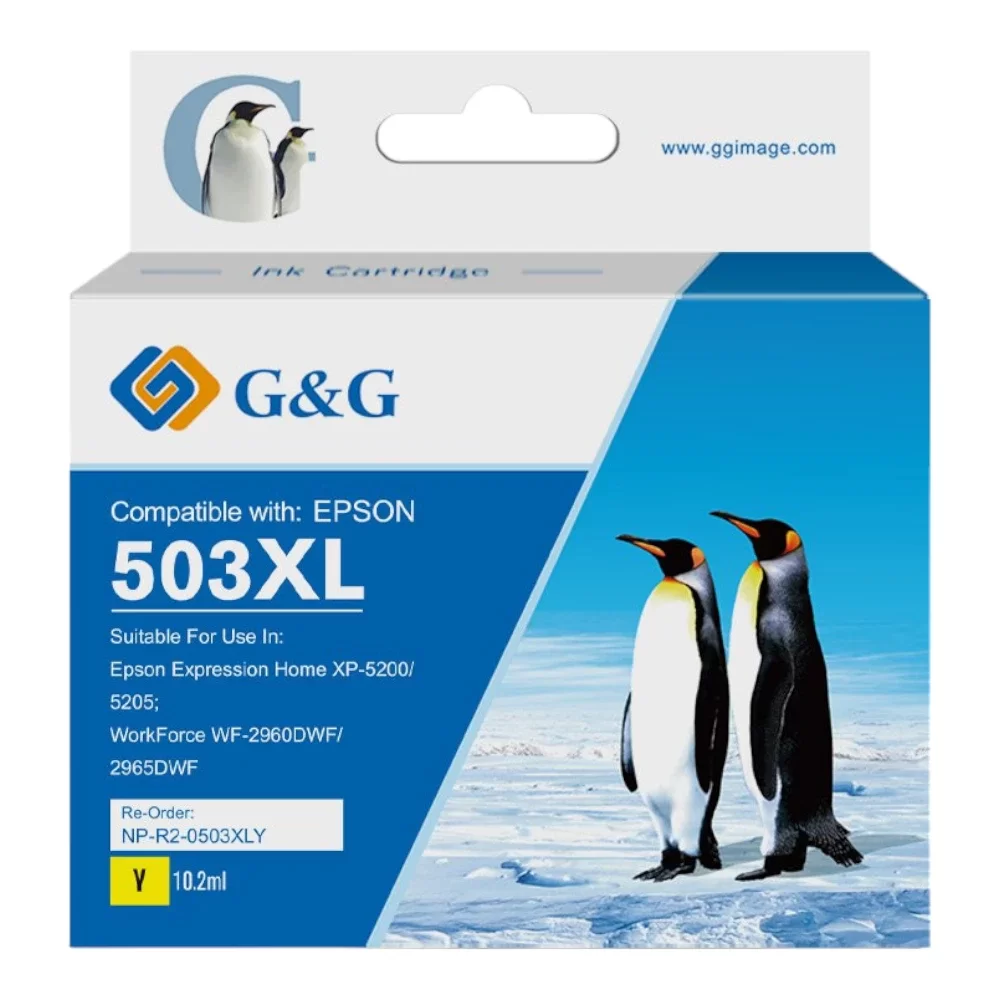 Epson G+G 503XL Hi Cap Yellow Ink Ctg C13T09R44010