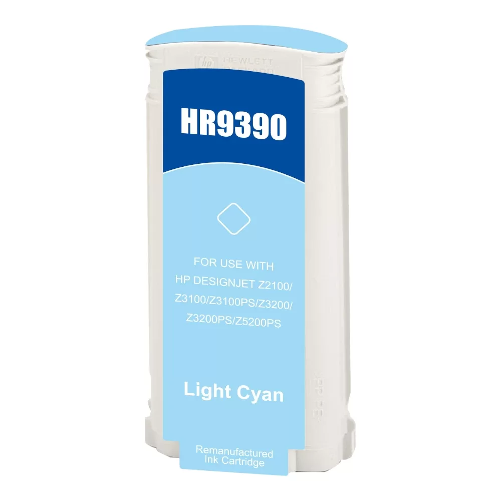 HP C9390A Lt Cyan Wide Format Ink Ctg HP 70