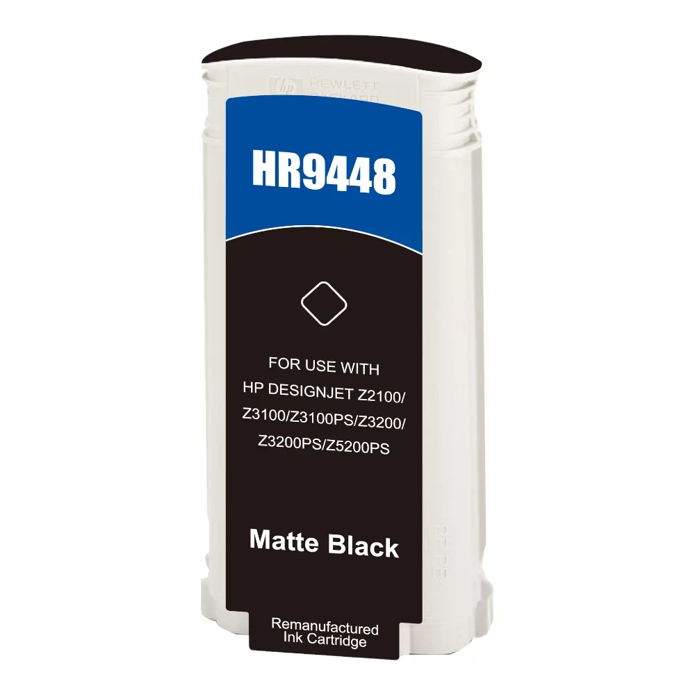 HP C9448A Matte Bk Wide Format Ink Ctg HP 70