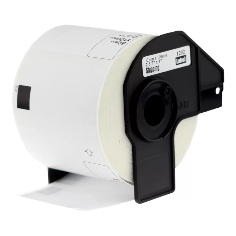 Brother DK-11202 White Ship Labels (Paper) Roll of 300