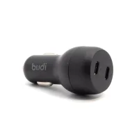 Budi Dual PD Car Charger PD USB-C to USB-C Cable 