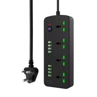 Power Extension with 8 USB Ports 2 PD 3000W