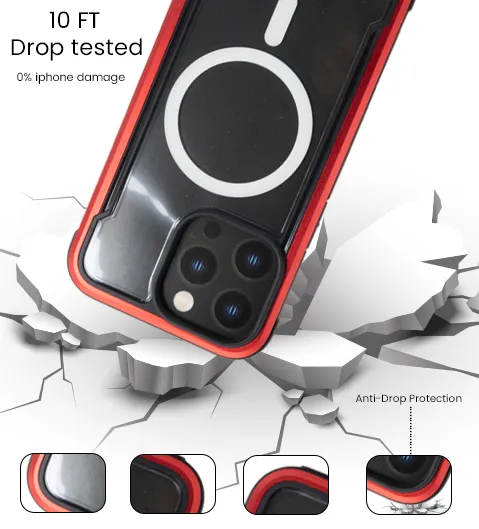 iPhone 13 Pro Max Translucent Matt MagSafe Case