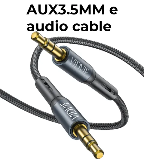 Vidve MODEL AL1110 3.5mm TRS Stereo Aux Cable