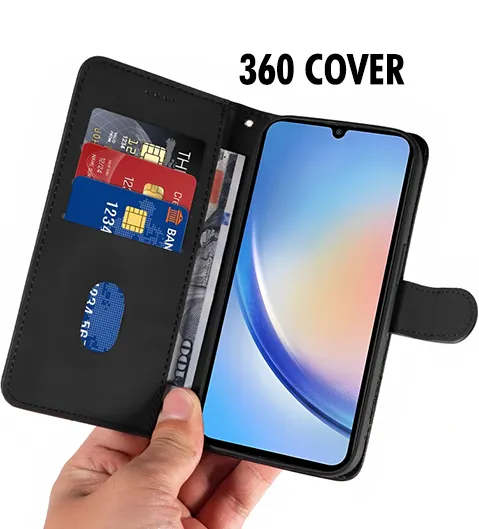  A34 5G 360 Cover Card Holder